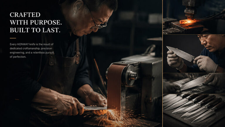 The Craft Behind Every HONWAY Knife